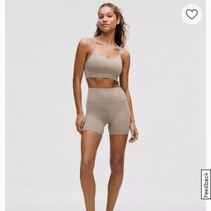 Lululemon Align High-Rise Ash Grey Shorts, size 4 BRAND NEW W/TAGS